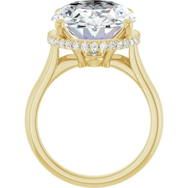 Hidden Halo-Style Engagement Ring Image 2 Mark Jewellers La Crosse, WI