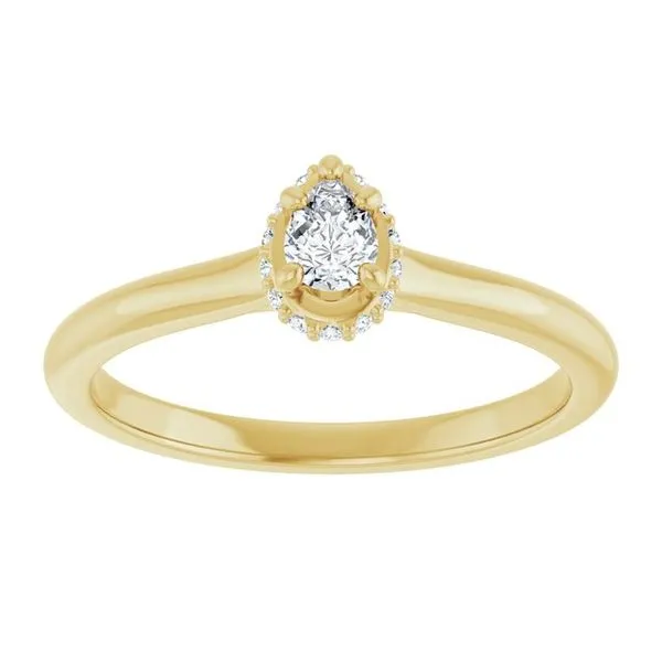 Hidden Halo-Style Engagement Ring Image 3 Natale Jewelers Sewell, NJ