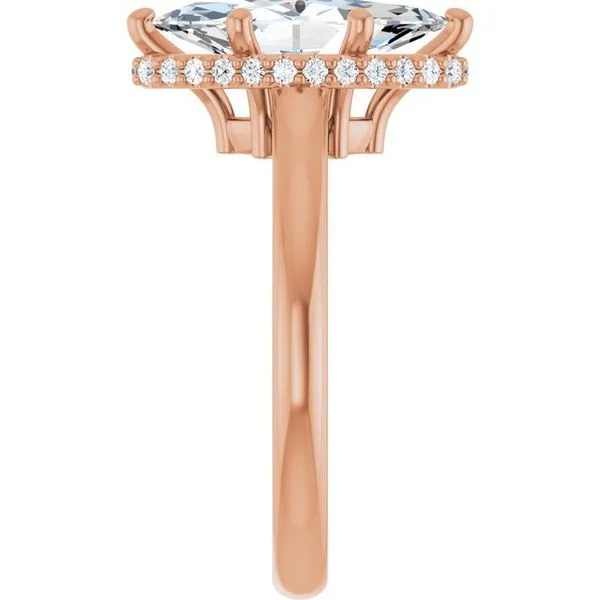 Hidden Halo-Style Engagement Ring Image 4 Mark Jewellers La Crosse, WI