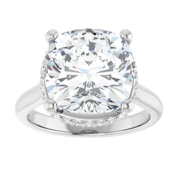 Hidden Halo-Style Engagement Ring Image 3 Mark Jewellers La Crosse, WI