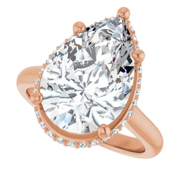 Hidden Halo-Style Engagement Ring Image 5 Jimmy Smith Jewelers Decatur, AL