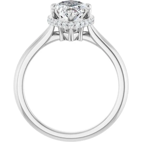 Hidden Halo-Style Engagement Ring Image 2 J. Thomas Jewelers Rochester Hills, MI