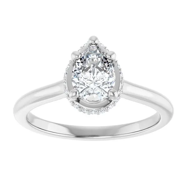 Hidden Halo-Style Engagement Ring Image 3 Mark Jewellers La Crosse, WI