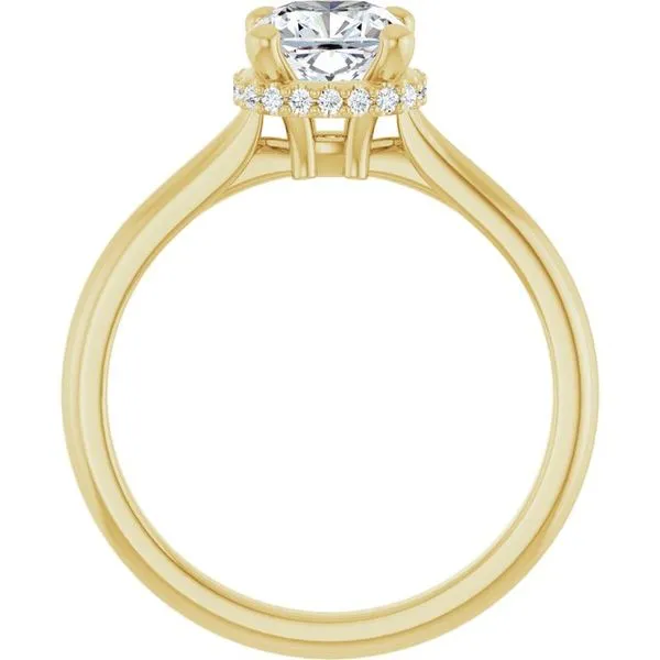 Hidden Halo-Style Engagement Ring Image 2 Jimmy Smith Jewelers Decatur, AL