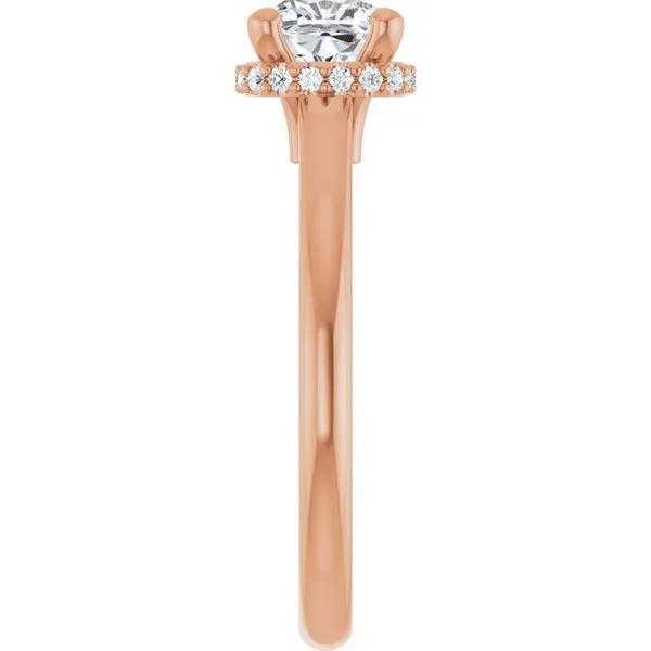Hidden Halo-Style Engagement Ring Image 4 Austin's Fine Diamonds & Jewelry Lyndhurst, NJ