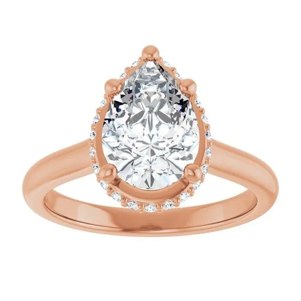 Hidden Halo-Style Engagement Ring Image 3 Jimmy Smith Jewelers Decatur, AL