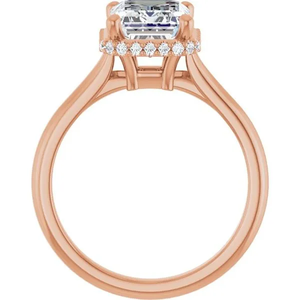 Hidden Halo-Style Engagement Ring Image 2 Mark Jewellers La Crosse, WI