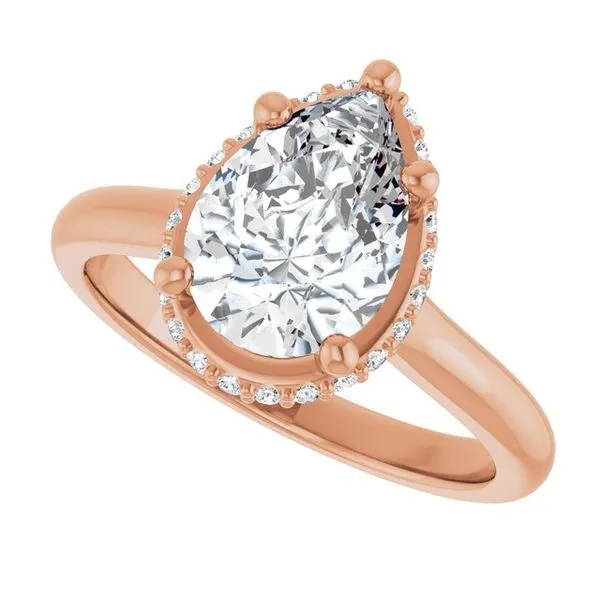 Hidden Halo-Style Engagement Ring Image 5 Arezzo Jewelers Elmwood Park, IL