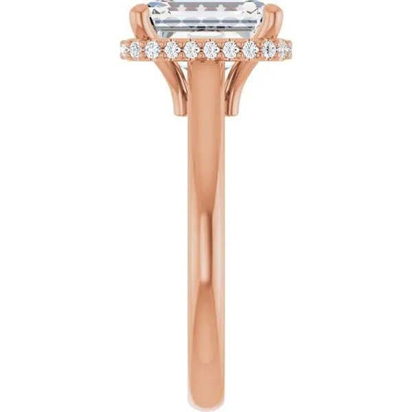 Hidden Halo-Style Engagement Ring Image 4 J. Thomas Jewelers Rochester Hills, MI
