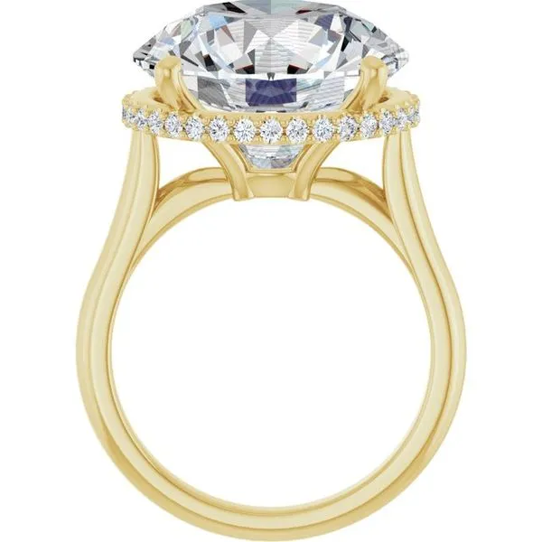 Hidden Halo-Style Engagement Ring Image 2 Mark Jewellers La Crosse, WI