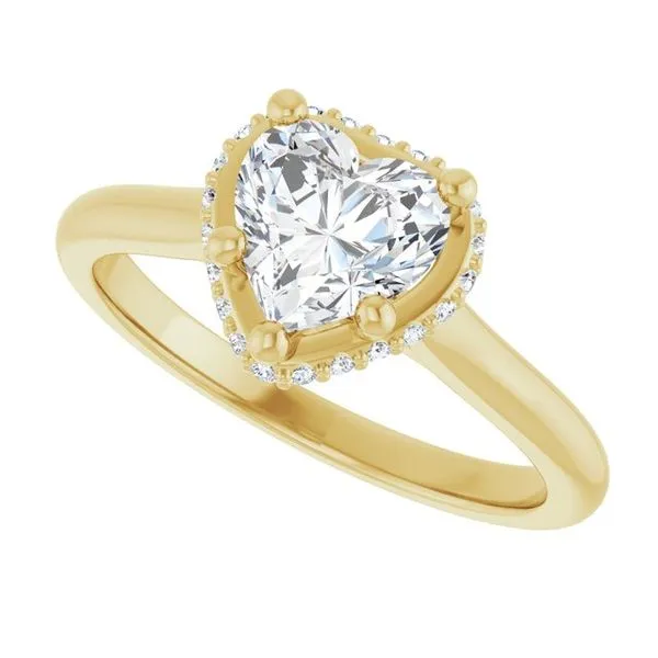Hidden Halo-Style Engagement Ring Image 5 J. Thomas Jewelers Rochester Hills, MI