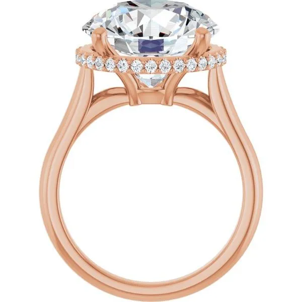 Hidden Halo-Style Engagement Ring Image 2 J. Thomas Jewelers Rochester Hills, MI