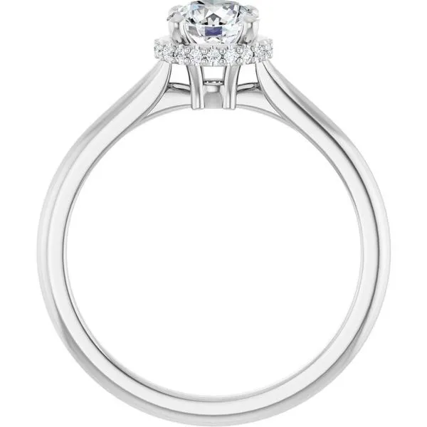 Hidden Halo-Style Engagement Ring Image 2 Stuart Benjamin & Co. Jewelry Designs San Diego, CA