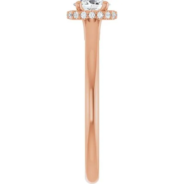 Hidden Halo-Style Engagement Ring Image 4 Paul James Jewelers Angels Camp, CA