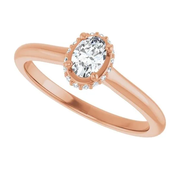 Hidden Halo-Style Engagement Ring Image 5 J. Thomas Jewelers Rochester Hills, MI