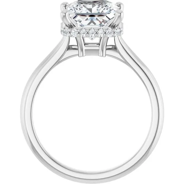 Hidden Halo-Style Engagement Ring Image 2 J. Thomas Jewelers Rochester Hills, MI