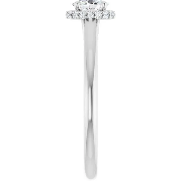 Hidden Halo-Style Engagement Ring Image 4 Shipley's Fine Jewelry Hampstead, MD