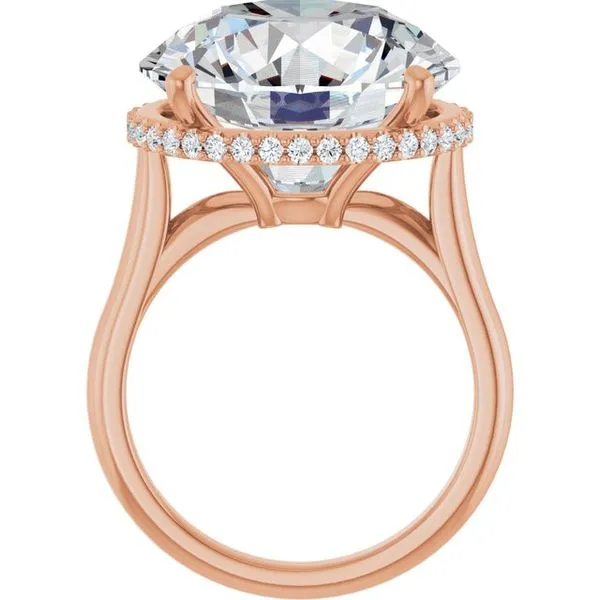 Hidden Halo-Style Engagement Ring Image 2 Mark Jewellers La Crosse, WI