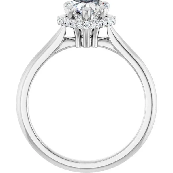 Hidden Halo-Style Engagement Ring Image 2 Jimmy Smith Jewelers Decatur, AL