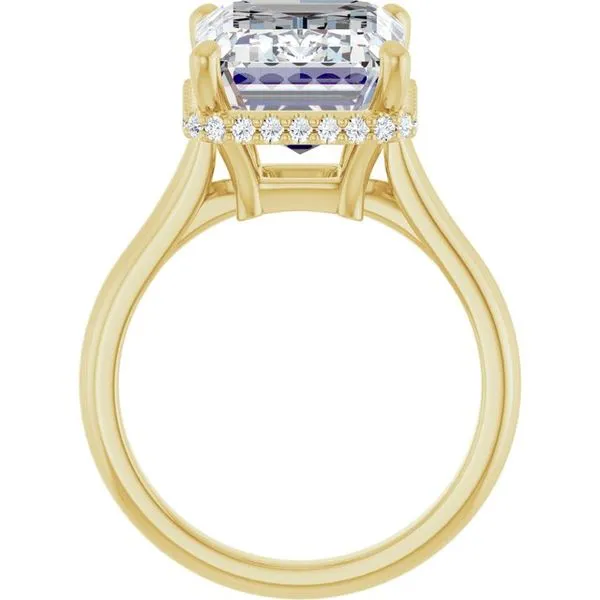 Hidden Halo-Style Engagement Ring Image 2 Paul James Jewelers Angels Camp, CA