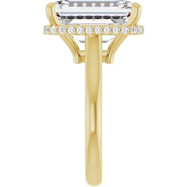 Hidden Halo-Style Engagement Ring Image 4 Mark Jewellers La Crosse, WI