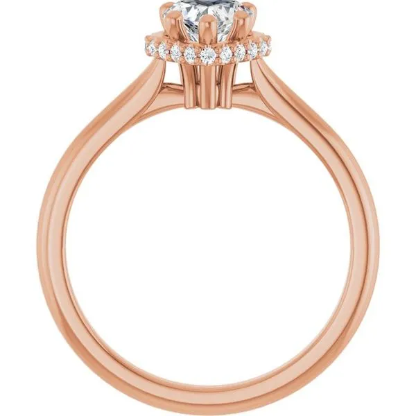 Hidden Halo-Style Engagement Ring Image 2 J. Thomas Jewelers Rochester Hills, MI