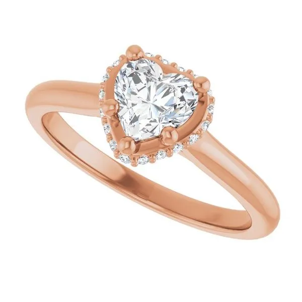 Hidden Halo-Style Engagement Ring Image 5 Natale Jewelers Sewell, NJ