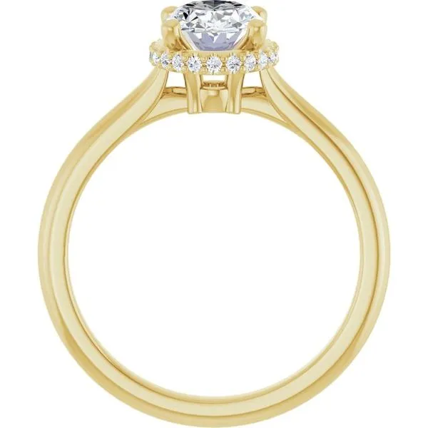 Hidden Halo-Style Engagement Ring Image 2 Jimmy Smith Jewelers Decatur, AL