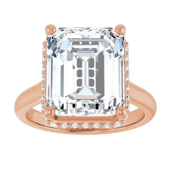 Hidden Halo-Style Engagement Ring Image 3 Mark Jewellers La Crosse, WI