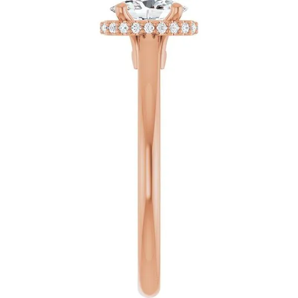 Hidden Halo-Style Engagement Ring Image 4 Jimmy Smith Jewelers Decatur, AL