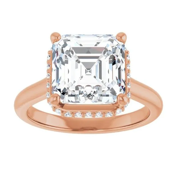 Hidden Halo-Style Engagement Ring Image 3 Mark Jewellers La Crosse, WI