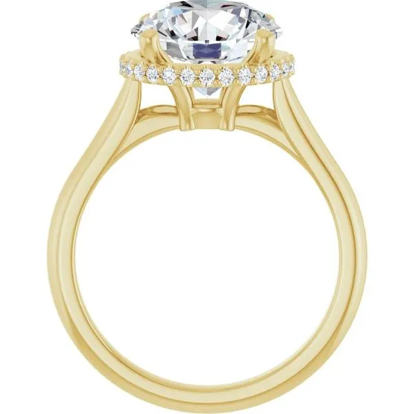 Hidden Halo-Style Engagement Ring Image 2 Mark Jewellers La Crosse, WI