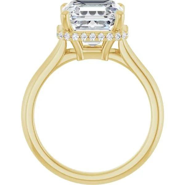 Hidden Halo-Style Engagement Ring Image 2 J. Thomas Jewelers Rochester Hills, MI