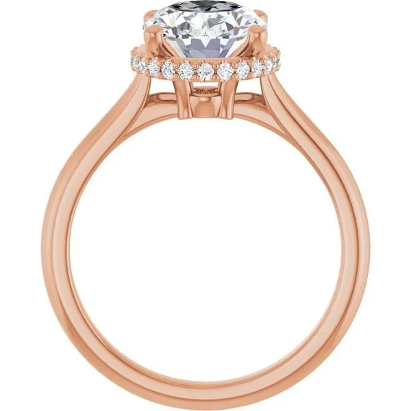 Hidden Halo-Style Engagement Ring Image 2 Morin Jewelers Southbridge, MA