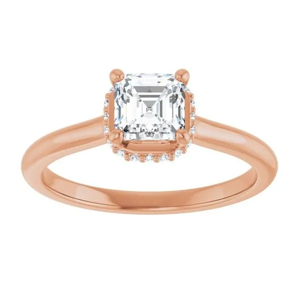 Hidden Halo-Style Engagement Ring Image 3 Natale Jewelers Sewell, NJ