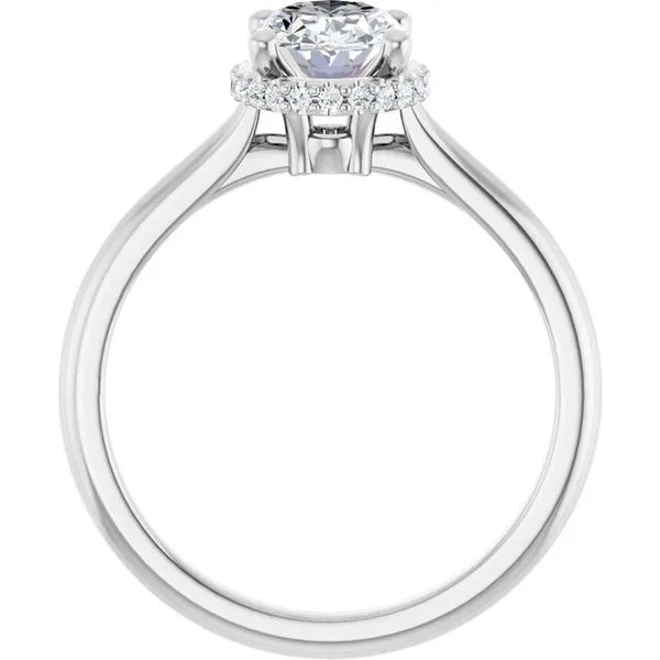 Hidden Halo-Style Engagement Ring Image 2 Jimmy Smith Jewelers Decatur, AL