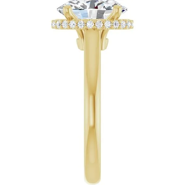 Hidden Halo-Style Engagement Ring Image 4 Jimmy Smith Jewelers Decatur, AL
