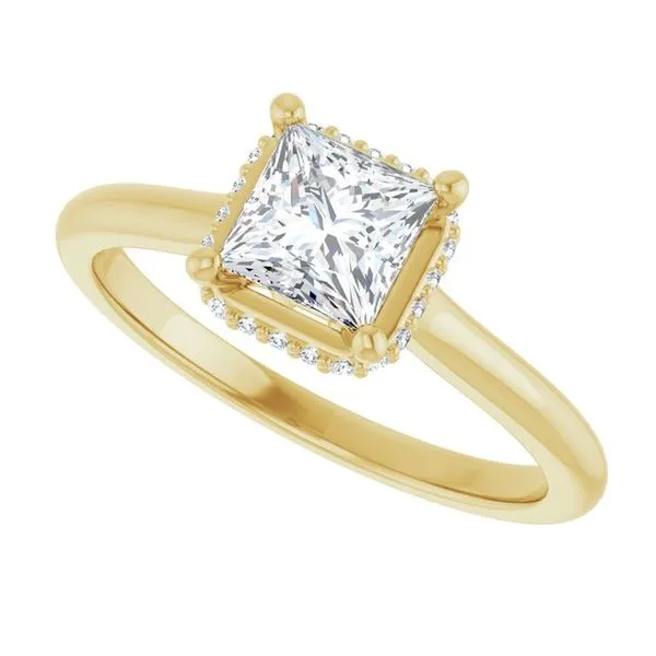 Hidden Halo-Style Engagement Ring Image 5 Austin's Fine Diamonds & Jewelry Lyndhurst, NJ