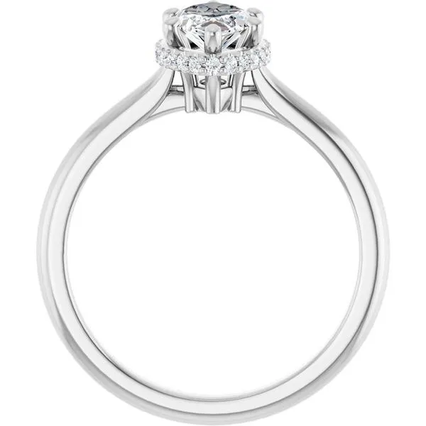 Hidden Halo-Style Engagement Ring Image 2 Morin Jewelers Southbridge, MA
