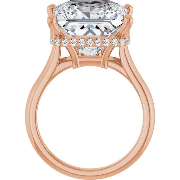 Hidden Halo-Style Engagement Ring Image 2 J. Thomas Jewelers Rochester Hills, MI