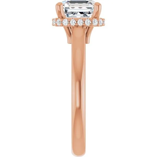 Hidden Halo-Style Engagement Ring Image 4 Paul James Jewelers Angels Camp, CA