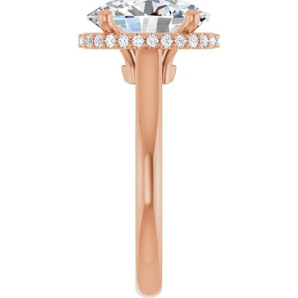 Hidden Halo-Style Engagement Ring Image 4 J. Thomas Jewelers Rochester Hills, MI