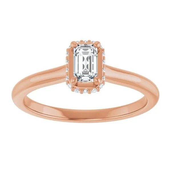 Hidden Halo-Style Engagement Ring Image 3 Mark Jewellers La Crosse, WI