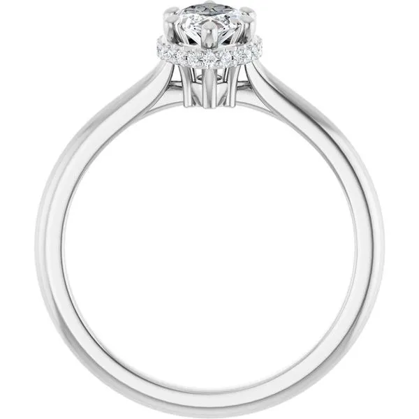Hidden Halo-Style Engagement Ring Image 2 Morin Jewelers Southbridge, MA