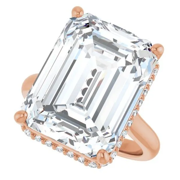 Hidden Halo-Style Engagement Ring Image 5 Arezzo Jewelers Elmwood Park, IL