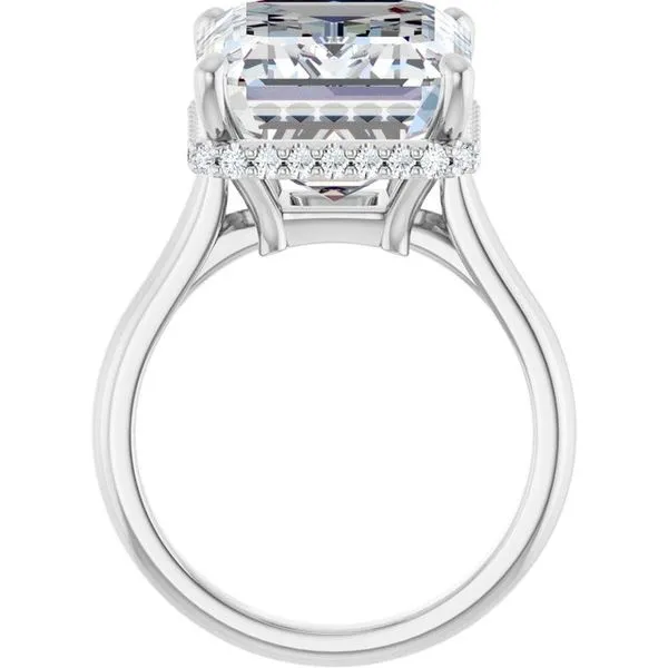 Hidden Halo-Style Engagement Ring Image 2 Paul James Jewelers Angels Camp, CA