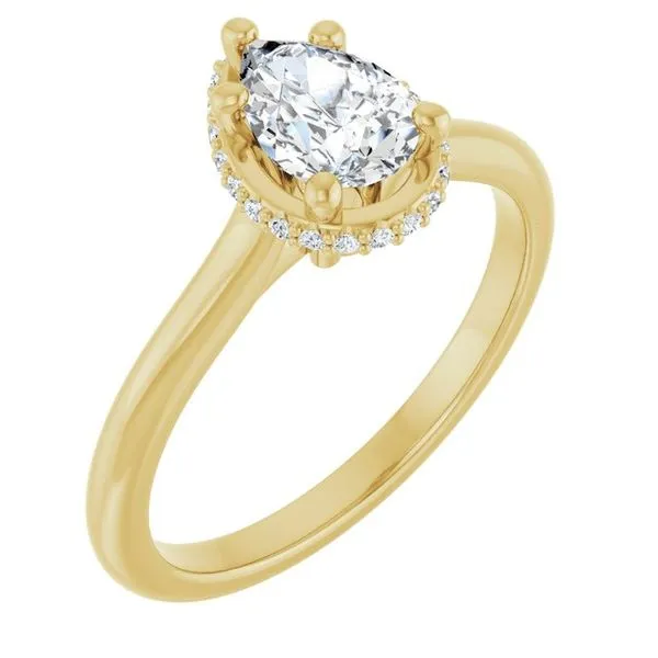 Hidden Halo-Style Engagement Ring Raleigh Diamond Fine Jewelry Raleigh, NC