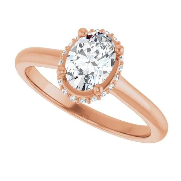 Hidden Halo-Style Engagement Ring Image 5 Austin's Fine Diamonds & Jewelry Lyndhurst, NJ