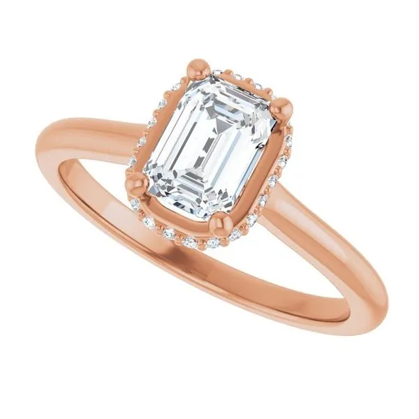 Hidden Halo-Style Engagement Ring Image 5 Mark Jewellers La Crosse, WI