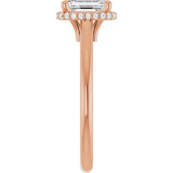 Hidden Halo-Style Engagement Ring Image 4 J. Thomas Jewelers Rochester Hills, MI